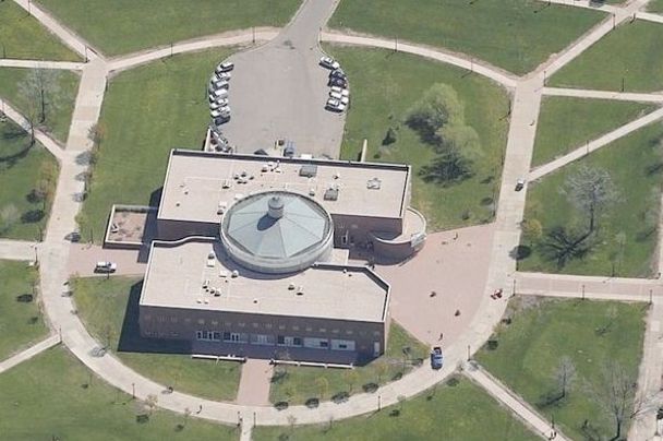 The College of Staten Island from above.
